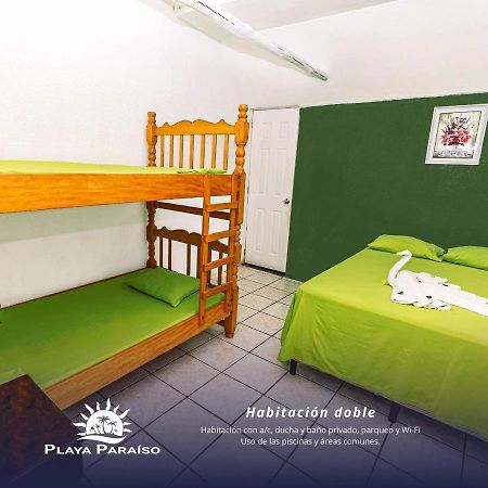 Hotel Playa Paraiso Monterrico Buitenkant foto