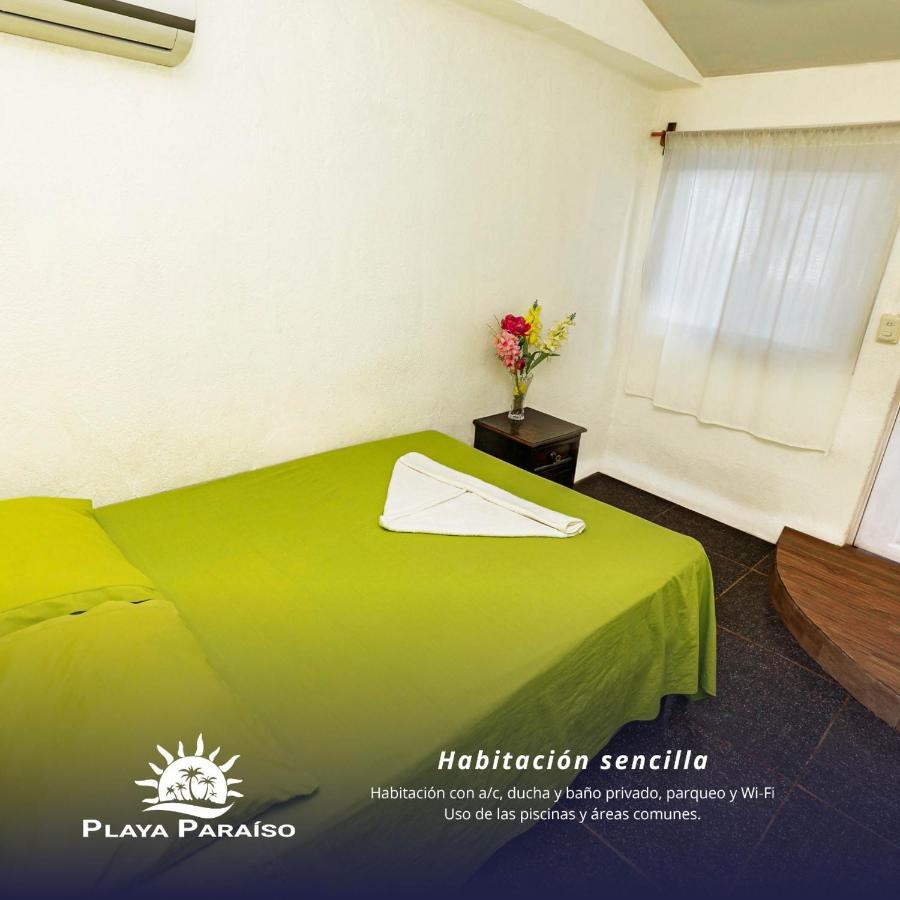 Hotel Playa Paraiso Monterrico Buitenkant foto