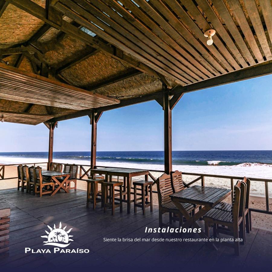 Hotel Playa Paraiso Monterrico Buitenkant foto