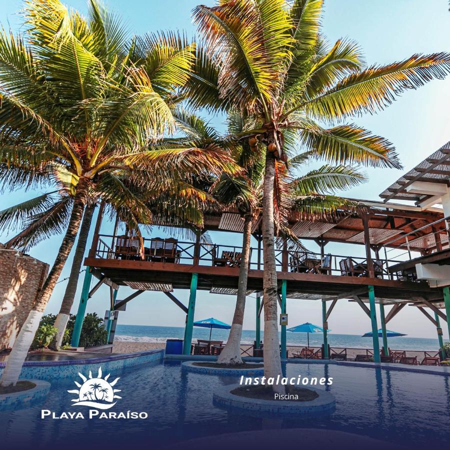 Hotel Playa Paraiso Monterrico Buitenkant foto