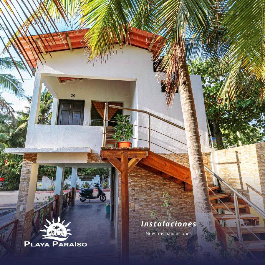 Hotel Playa Paraiso Monterrico Buitenkant foto
