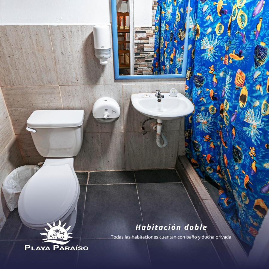 Hotel Playa Paraiso Monterrico Buitenkant foto