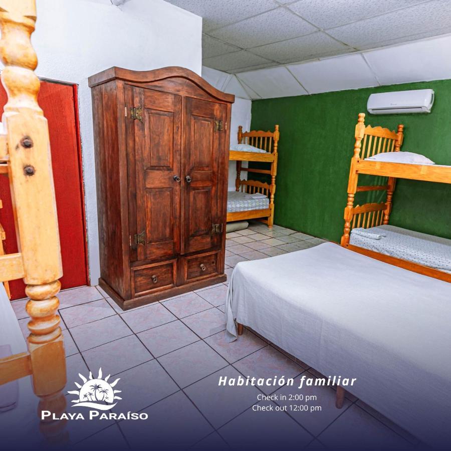 Hotel Playa Paraiso Monterrico Buitenkant foto