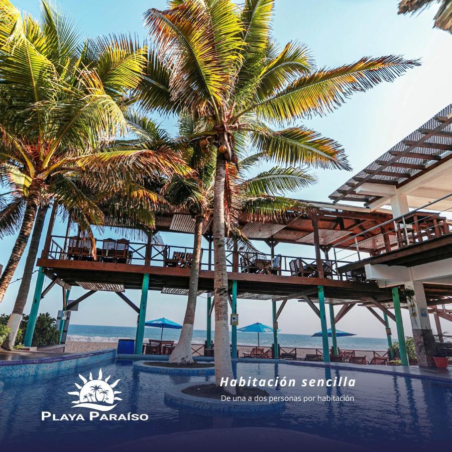 Hotel Playa Paraiso Monterrico Buitenkant foto