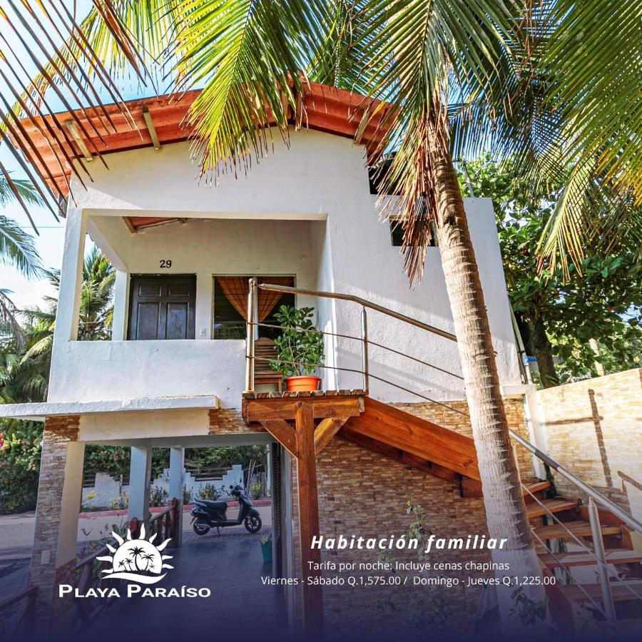 Hotel Playa Paraiso Monterrico Buitenkant foto