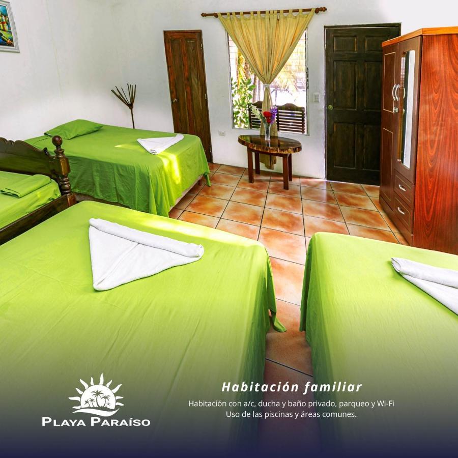 Hotel Playa Paraiso Monterrico Buitenkant foto